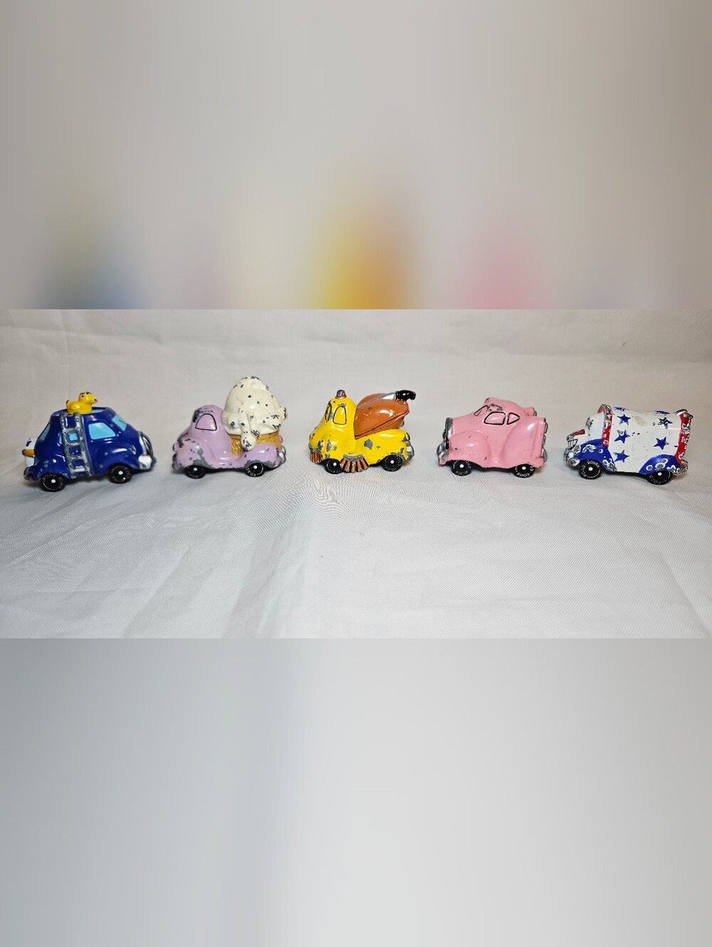 Hallmark 1984 Vintage Road Rover Car Pool Road Hog Vroom Broom Letter Limo Scoop